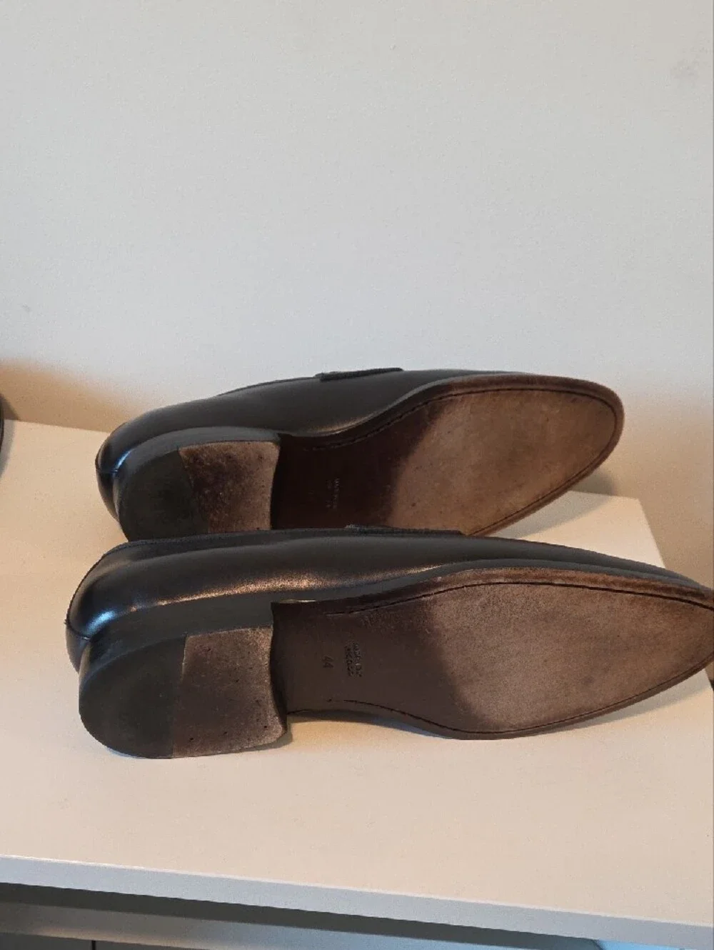 Black Leather Men’s Loafers